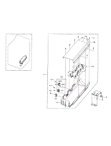 Duct Heater-Electric parts for Samsung Dryer DV45H7200EW/A2-0000 / from AppliancePartsPros.com