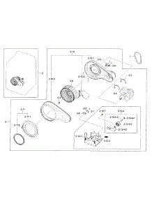 Motor Duct parts for Samsung Dryer DV56H9000EW/A2-0000 / from AppliancePartsPros.com