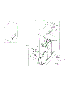 Duct Heater-Electric parts for Samsung Dryer DV45H7000EW/A2-0000 / from AppliancePartsPros.com