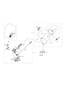 Duct & Burner parts for Samsung Dryer DV511AGR/XAA-0003 / from AppliancePartsPros.com