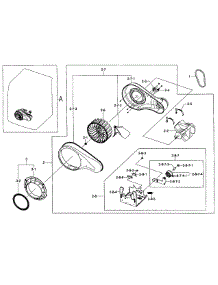 Motor Assy parts for Samsung Dryer DV457GVGSWR/AA-0002 / from AppliancePartsPros.com