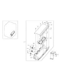 Duct Heater parts for Samsung Dryer DV457EVGSGR/AA-0000 / from AppliancePartsPros.com
