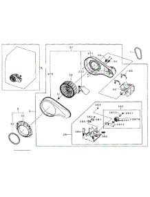 Motor Duct parts for Samsung Dryer DV393GTPAWR/A1-0001 / from AppliancePartsPros.com