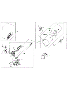 Duct & Burner parts for Samsung Dryer DV455GVGSWR/AA-0000 / from AppliancePartsPros.com