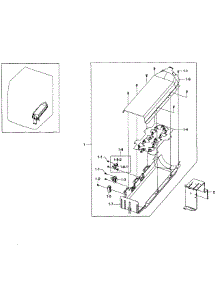 Heater Assy parts for Samsung Dryer DV363EWBEUF/A1-0000 / from AppliancePartsPros.com
