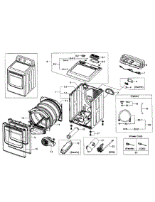 Main Assy parts for Samsung Dryer DV476ETHASU/A1-0000 / from AppliancePartsPros.com