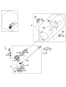 Heater Assy parts for Samsung Dryer DV520AGP/XAA-0004 / from AppliancePartsPros.com
