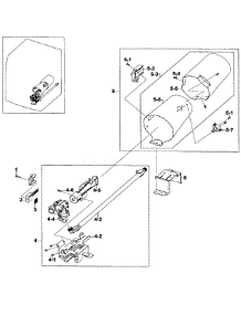 Heater Assy parts for Samsung Dryer DV520AGP/XAA-0003 / from AppliancePartsPros.com