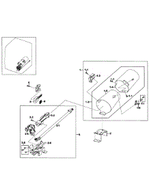 Heater Assy parts for Samsung Dryer DV511AGW/XAA-0001 / from AppliancePartsPros.com