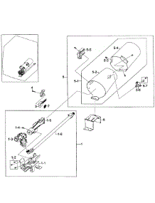 Heater Assy parts for Samsung Dryer DV448AGP/XAA-0001 / from AppliancePartsPros.com