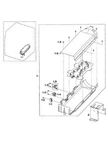 Heater Assy parts for Samsung Dryer DV520AEP/XAA-0001 / from AppliancePartsPros.com