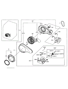 Motor Assy parts for Samsung Dryer DV393GTPAWR/A1-0002 / from AppliancePartsPros.com