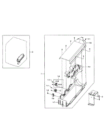Heater Assy parts for Samsung Dryer DV455EVGSGR/AA-0002 / from AppliancePartsPros.com