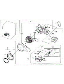 Motor Assy parts for Samsung Dryer DV361GWBEWR/A3-0001 / from AppliancePartsPros.com