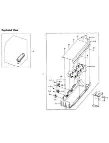 Heater parts for Samsung Dryer DV393ETPAWR/A1-0001 / from AppliancePartsPros.com
