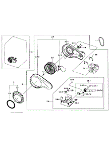 Motor Assy parts for Samsung Dryer DV457EVGSGR/AA-0002 / from AppliancePartsPros.com