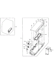Heater Assy parts for Samsung Dryer DV457EVGSGR/AA-000F / from AppliancePartsPros.com