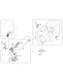 Heater Assy parts for Samsung Dryer DV400GWHDWR/AA-0001 / from AppliancePartsPros.com