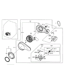 Motor Assy parts for Samsung Dryer DV431AEW/XAA-002 / from AppliancePartsPros.com