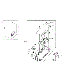 Heater Assy parts for Samsung Dryer DV431AEW/XAA-001 / from AppliancePartsPros.com