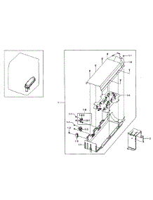 Heater Assy parts for Samsung Dryer DV431AEP/XAA-0001 / from AppliancePartsPros.com