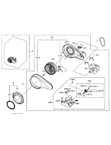 Motor Assy parts for Samsung Dryer DV431AEP/XAA-0002 / from AppliancePartsPros.com