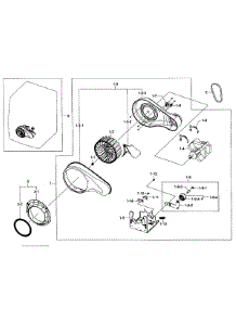 Motor Assy parts for Samsung Dryer DV456GWHDWR/AA-0001 / from AppliancePartsPros.com