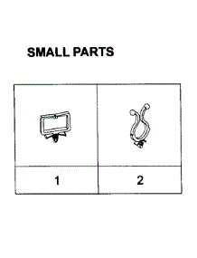 Holders parts for Samsung Dryer DV422EWHDWR/AA-0001 / from AppliancePartsPros.com