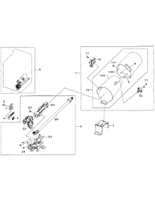 Heater Assy parts for Samsung Dryer DV456GWHDSU/AA-0001 / from AppliancePartsPros.com