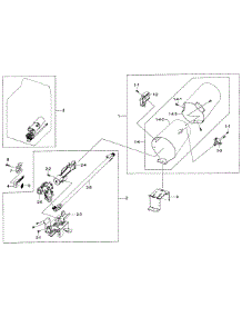 Heater Assy parts for Samsung Dryer DV422GWHDWR/AA-0001 / from AppliancePartsPros.com