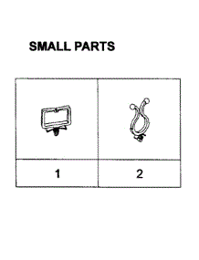 Holders parts for Samsung Dryer DV456EWHDSU/AA-0001 / from AppliancePartsPros.com