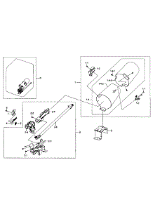 Heater Assy parts for Samsung Dryer DV455GVGSGR/AA-0001 / from AppliancePartsPros.com
