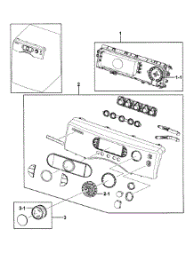 Control Panel parts for Samsung Dryer DV328AGR/XAA-0000 / from AppliancePartsPros.com