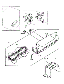 Heater Assy parts for Samsung Dryer DV337AEG/XAA-0000 / from AppliancePartsPros.com