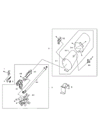 Heater Assy parts for Samsung Dryer DV410AGW/XAA / from AppliancePartsPros.com