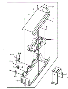 Residential Dryer  Heater parts for Samsung Dryer DV520AEW/XAA / from AppliancePartsPros.com