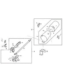 Heater Assy parts for Samsung Dryer DV220AGW/XAA / from AppliancePartsPros.com