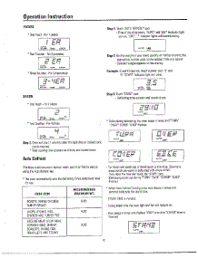 Oven  Operation Instruction Page 3 parts for Samsung Microwave MW6430W/XAA / from AppliancePartsPros.com