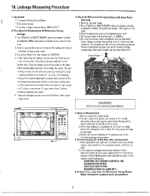 Leakage Measuring Procedure parts for Samsung Microwave MC6566W/XAA / from AppliancePartsPros.com