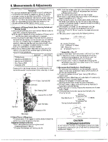 Measurements And Adjustments parts for Samsung Microwave MC6566W/XAA / from AppliancePartsPros.com