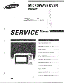 Microwave Oven / Contents parts for Samsung Microwave MC6566W/XAA / from AppliancePartsPros.com