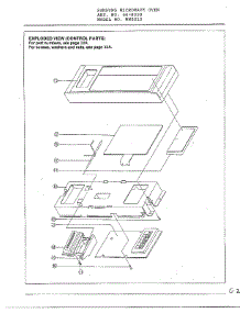 Oven  Complete Microwave Assembly Page 4 parts for Samsung Microwave MW5510/XAA / from AppliancePartsPros.com
