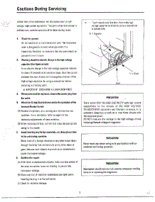Oven  Cautions parts for Samsung Microwave MW6350W/XAA / from AppliancePartsPros.com