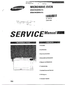 Oven  Microwave Oven parts for Samsung Microwave MW6370W/XAA / from AppliancePartsPros.com