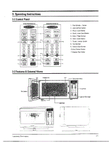 Oven  Operating Instructions parts for Samsung Microwave MW6370W/XAA / from AppliancePartsPros.com