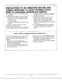 Oven  Precautions parts for Samsung Microwave MW2072U/XAA / from AppliancePartsPros.com