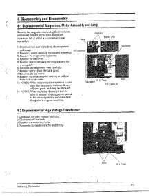 Disassembly And Reassembly parts for Samsung Microwave MW4371G/XAA / from AppliancePartsPros.com