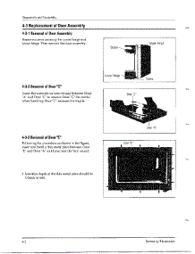 Door Replacement parts for Samsung Microwave MW4371G/XAA / from AppliancePartsPros.com