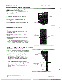 Removal / Control Box / Pcb / Panel parts for Samsung Microwave MW4371G/XAA / from AppliancePartsPros.com