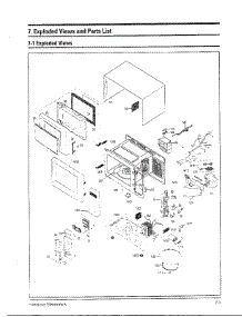 Oven  Complete Microwave Assembly parts for Samsung Microwave MW6470W/XAA / from AppliancePartsPros.com